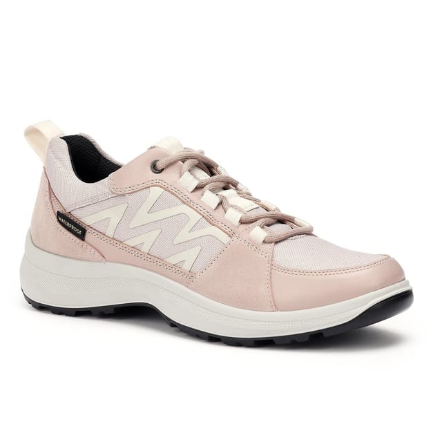 Hotter Hotter Women's 'Chill' Waterproof Walking Shoes in Light Pink - 2