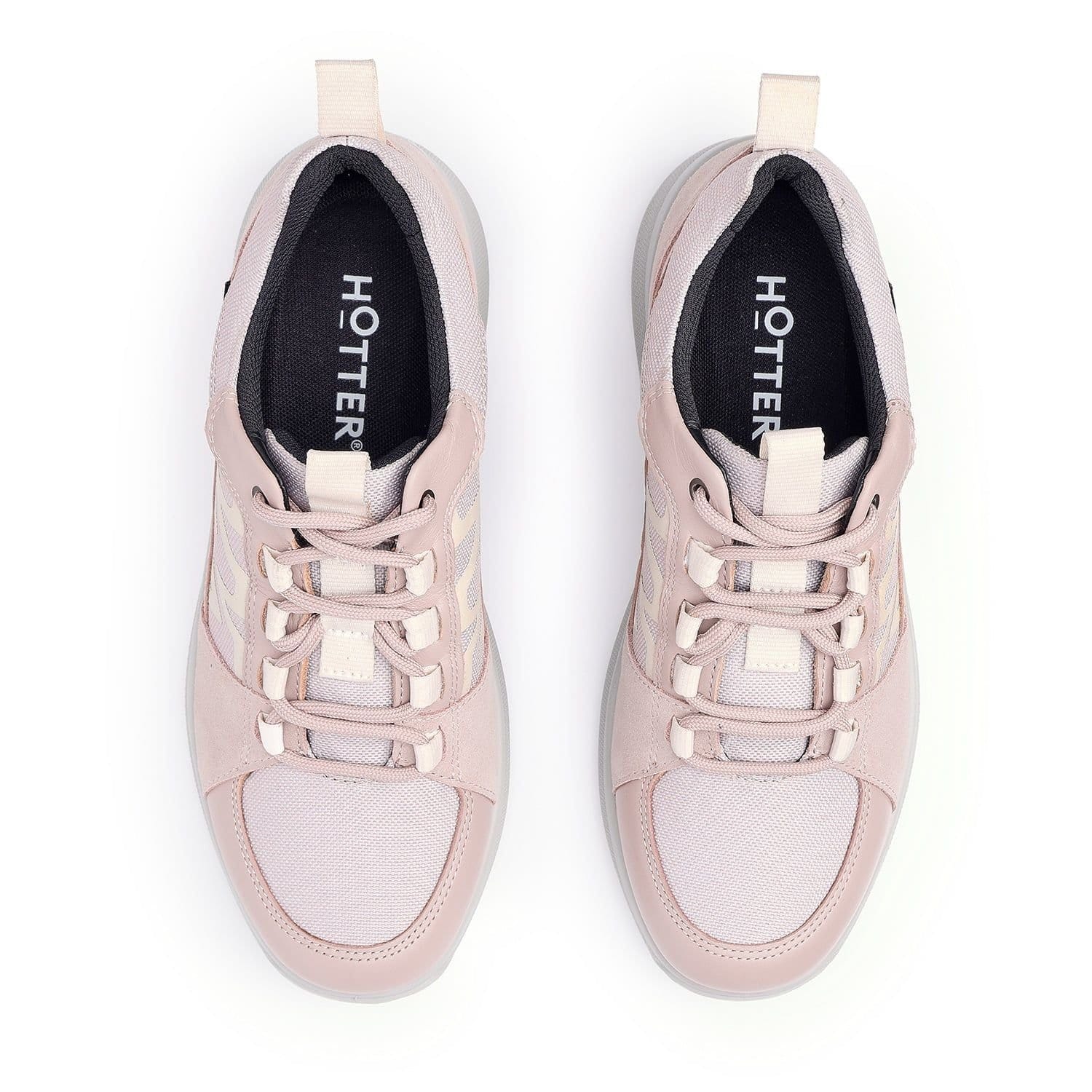 Hotter Hotter Women's 'Chill' Waterproof Walking Shoes in Light Pink - 4