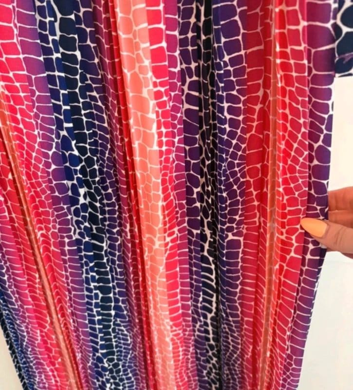 George Multicolour Abstract Print Maxi Dress