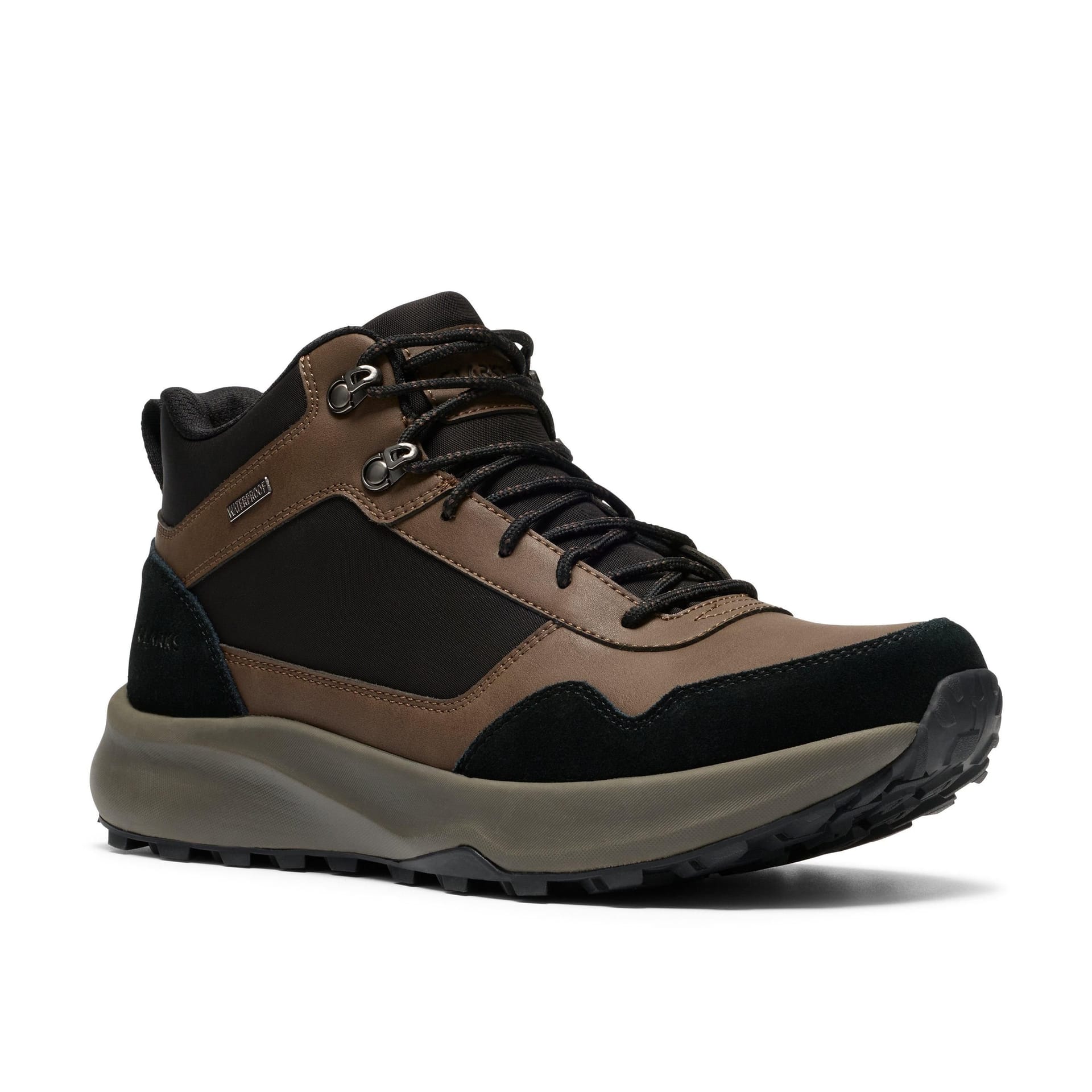 Clarks Clarks Men's Pelmo Hi WP Brown Ankle Boots - 4