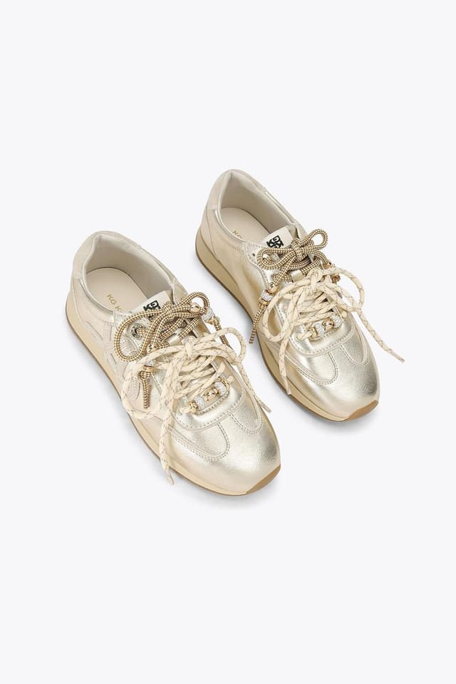 KG Kurt Geiger KG Kurt Geiger Women's 'Lala' Trainers in Gold - 2