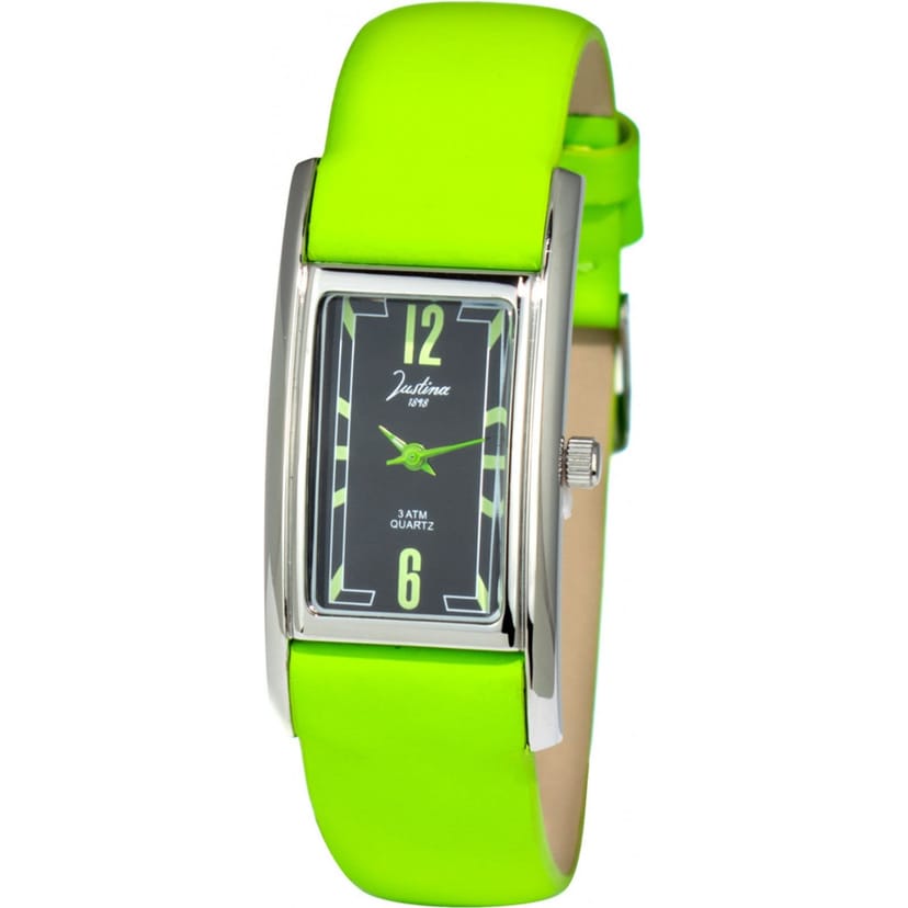 Justina Justina Women's JPV15 23mm Quartz Watch in Green - 1