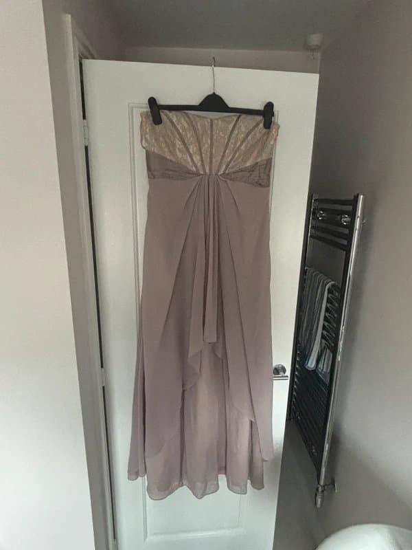 Coast Coast blush bridesmaid dress