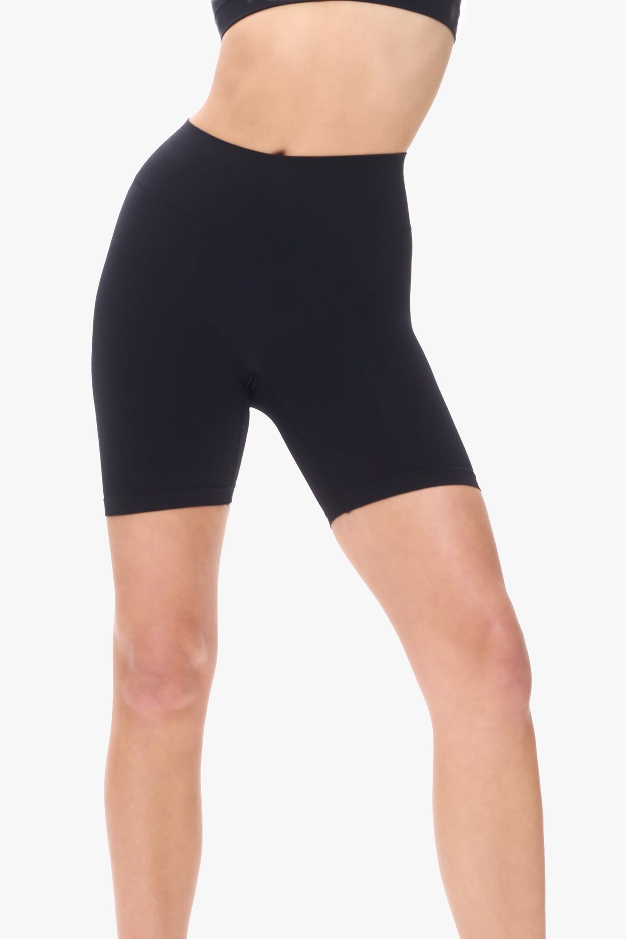 Heist Heist Women's The Contour Seamless High Waist Shaping Short in Black - 1