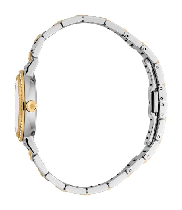 Roberto Cavalli Roberto Cavalli Women's Women Stainless Steel Two Tone Silver & Gold Color Watch - 3