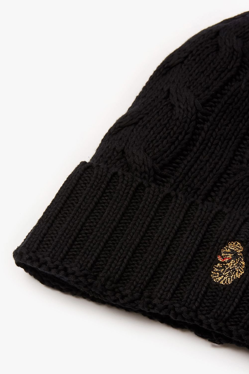 Luke 1977 Luke 1977 Men's Kilimanjaro Cable Beanie in Black - 4