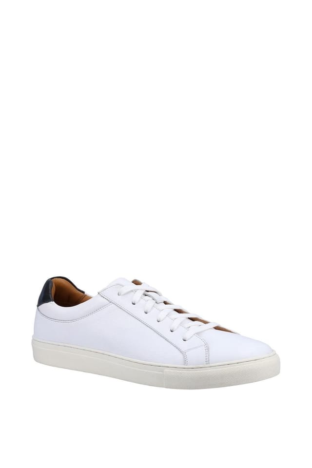 Hush Puppies Hush Puppies Men's 'Colton' Cupsole Trainers in White - 2