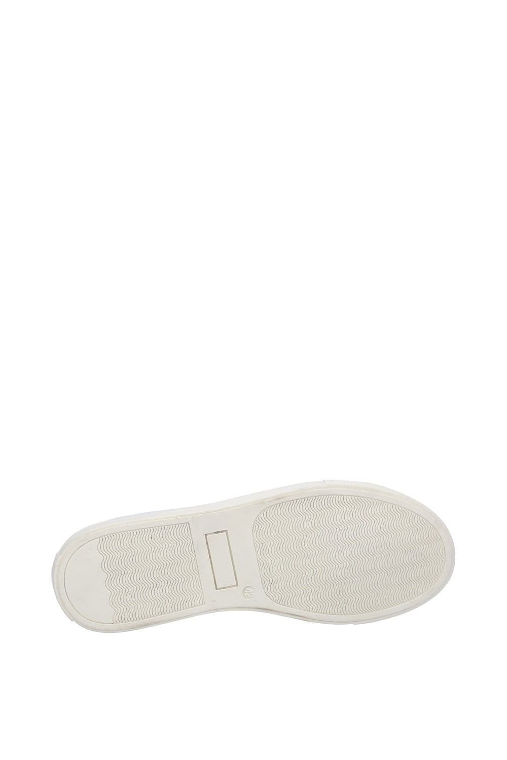 Hush Puppies Hush Puppies Men's 'Colton' Cupsole Trainers in White - 4