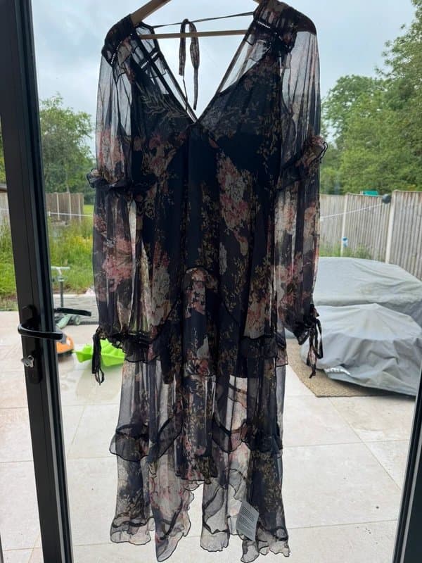 ASOS Design Maxi floral flowy dress