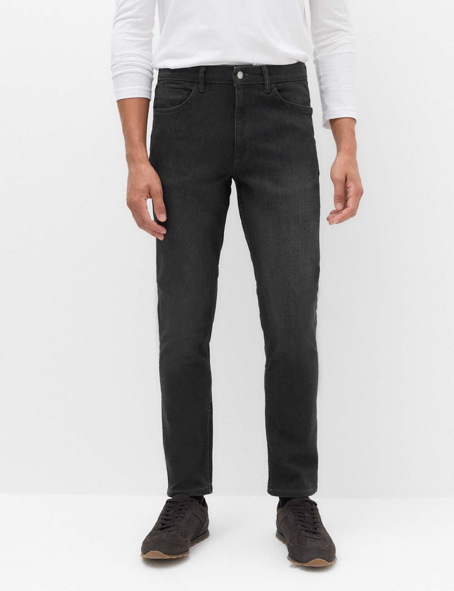 Marks & Spencer M&S Slim Fit Smart Comfort Jeans Grey