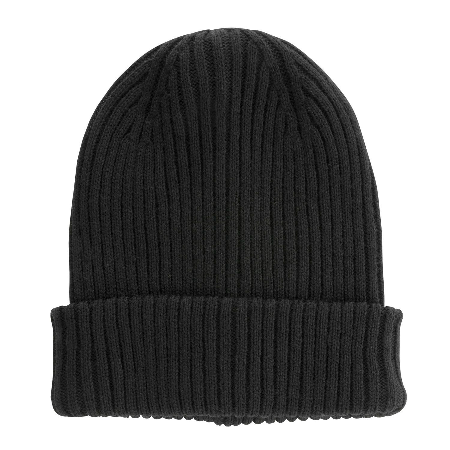 XD Design XD Design Men's Impact Aware Polylana Double Knit Beanie in Black - 1