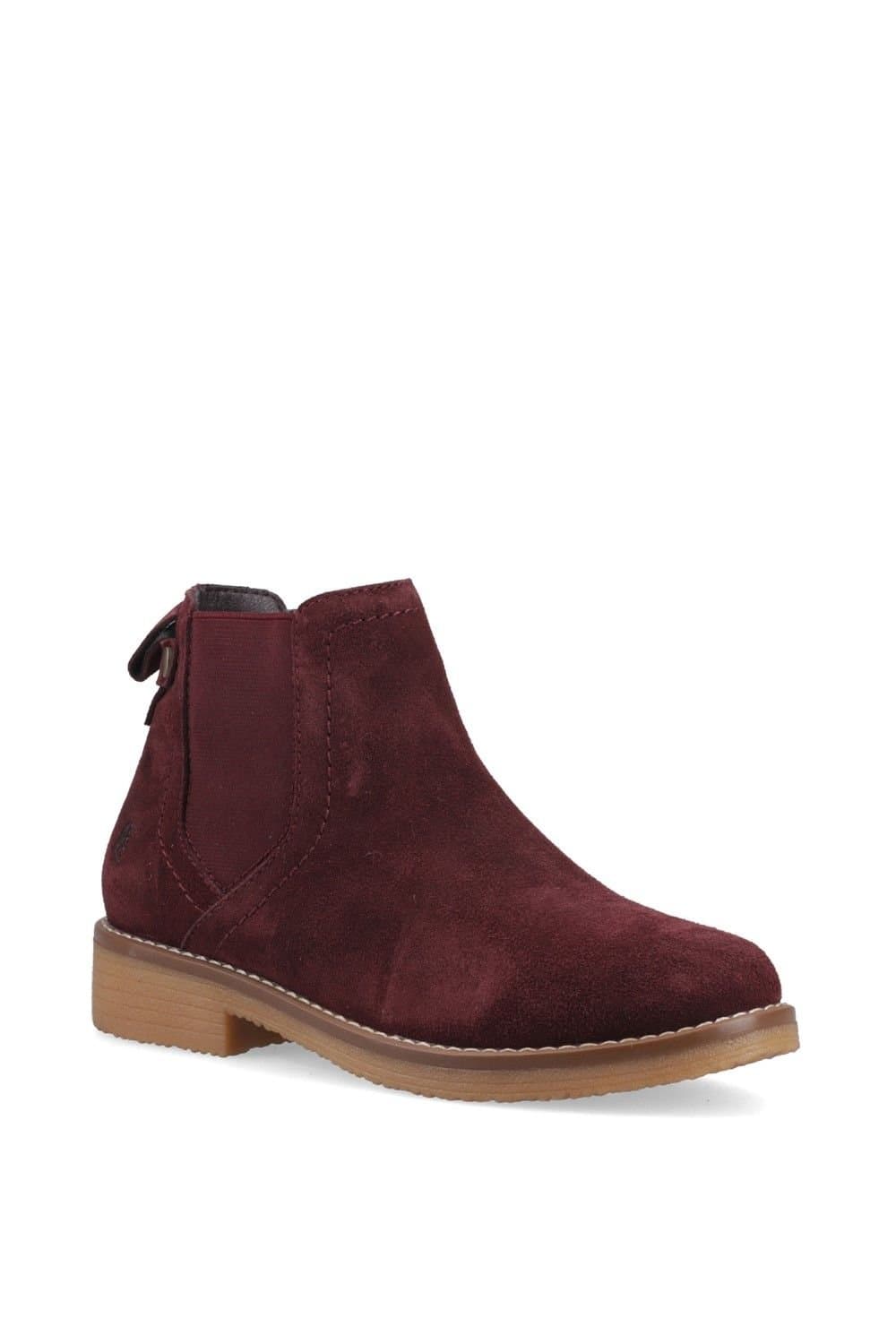 Hush Puppies Hush Puppies Women's Maddy Ankle Boots in Plum
