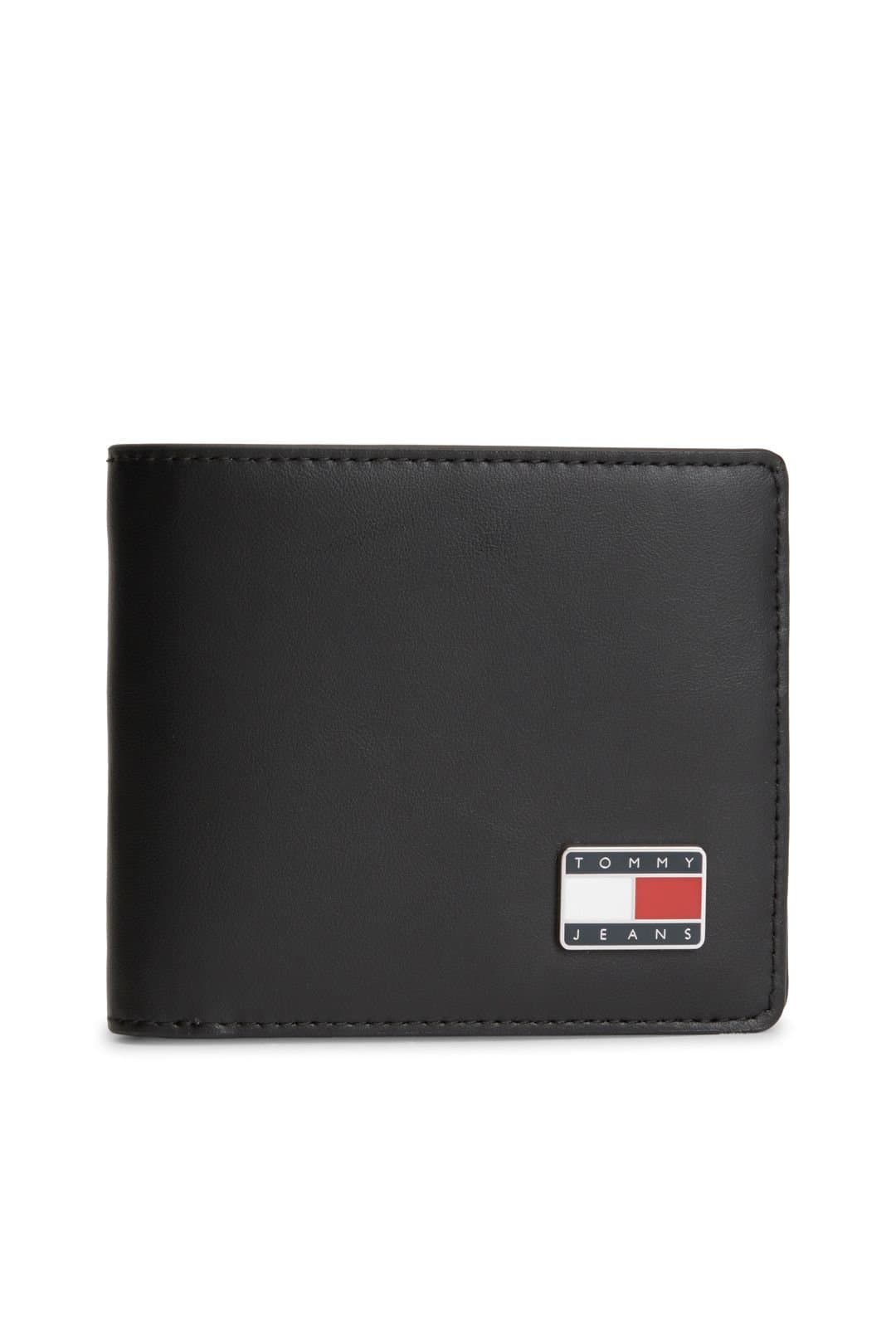 Tommy Hilfiger Tommy Hilfiger Men's Tjm Heritage Leather Cc Wallet Black