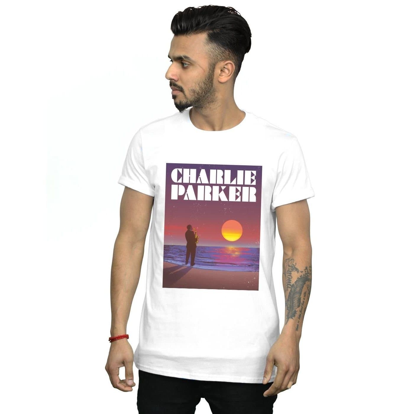 Charlie Parker Charlie Parker Men's Into The Sunset T-Shirt in White