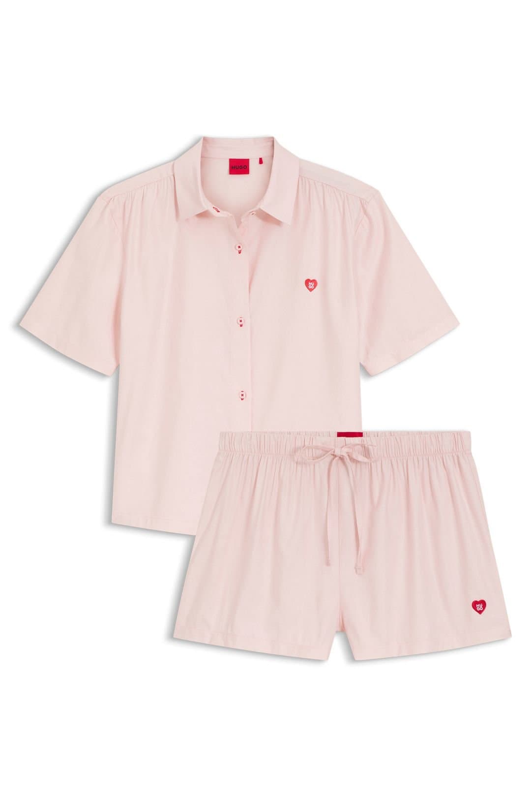 HUGO Hugo Women's Dreem Short-Set Light/Pastel Pink in Light Pink