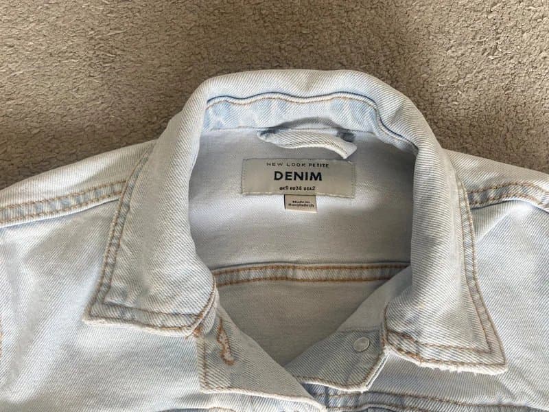 New Look New Look light denim jacket, size 6 petite