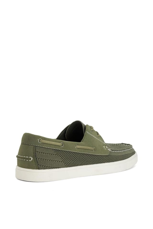 Dune London Dune London Men's 'Blaizerss' Boat Shoes in Natural - 3