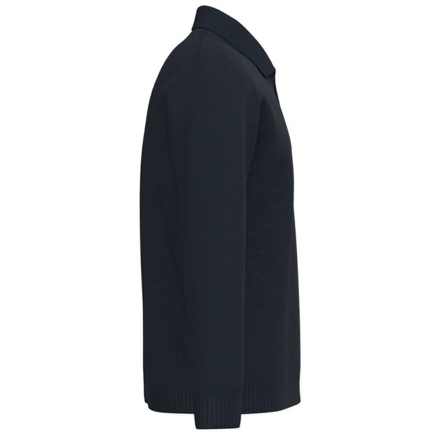 Spasso Spasso Men's Polo Neck Jumper in Navy - 3