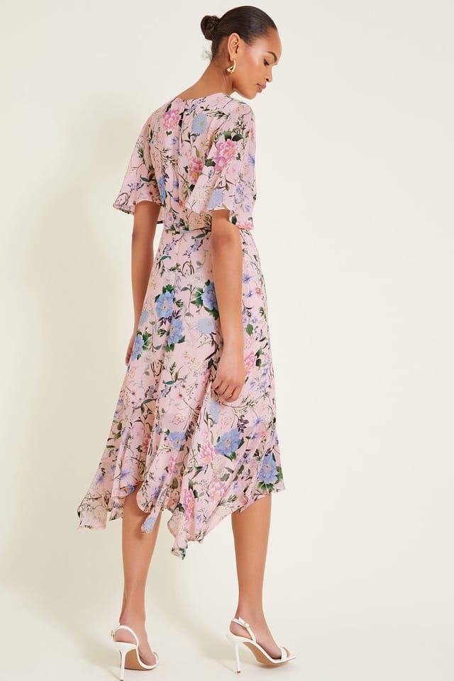 Monsoon Monsoon Women's Sisi Floral Print Dress Pink - 2