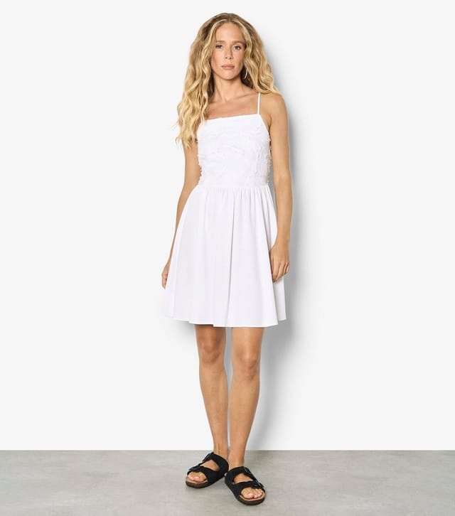 Apricot Women's White Cami Feather Dress Apricot New Look - 2