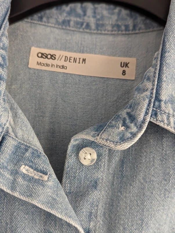 ASOS ASOS denim, stretch, mini dress