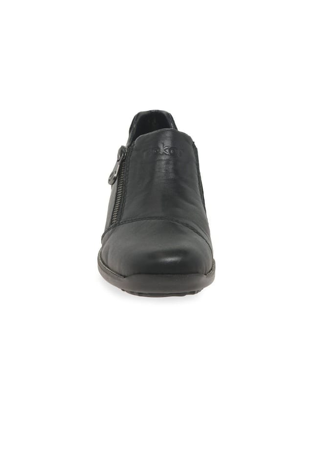Rieker Rieker Women's 'Grand' Zip Shoes in Black - 3