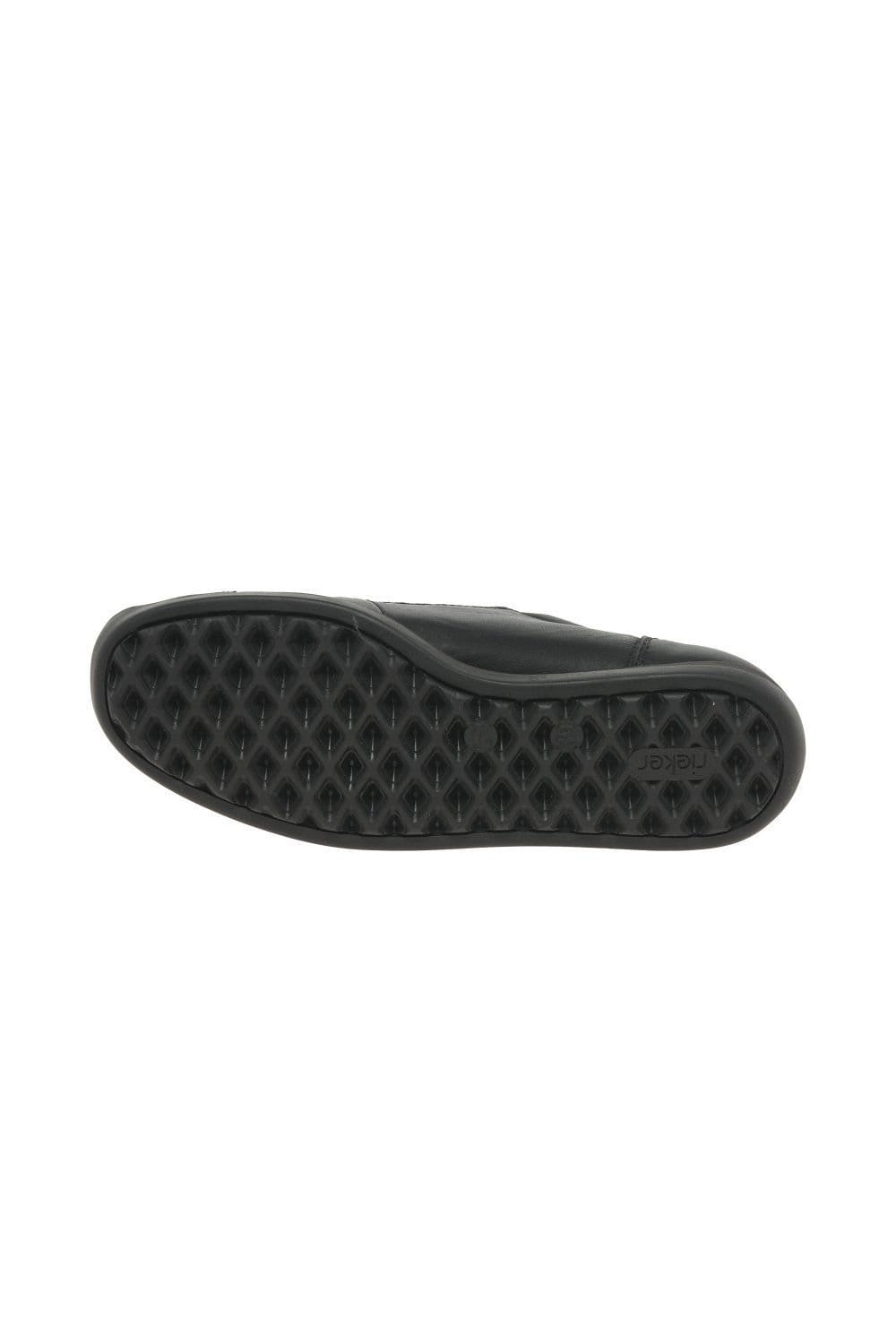 Rieker Rieker Women's 'Grand' Zip Shoes in Black - 4