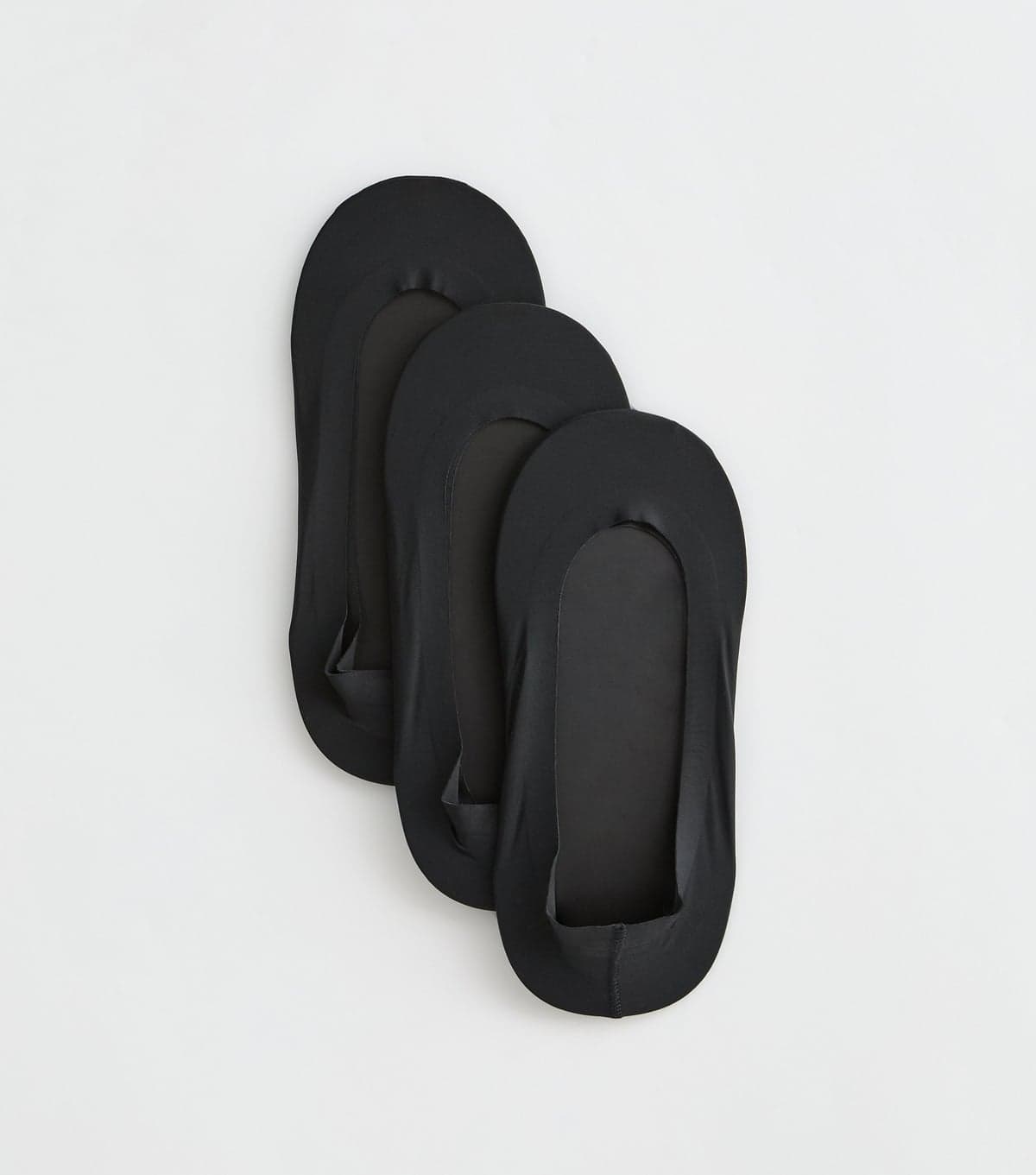 New Look Pack of 3 Black No Show Socks New Look