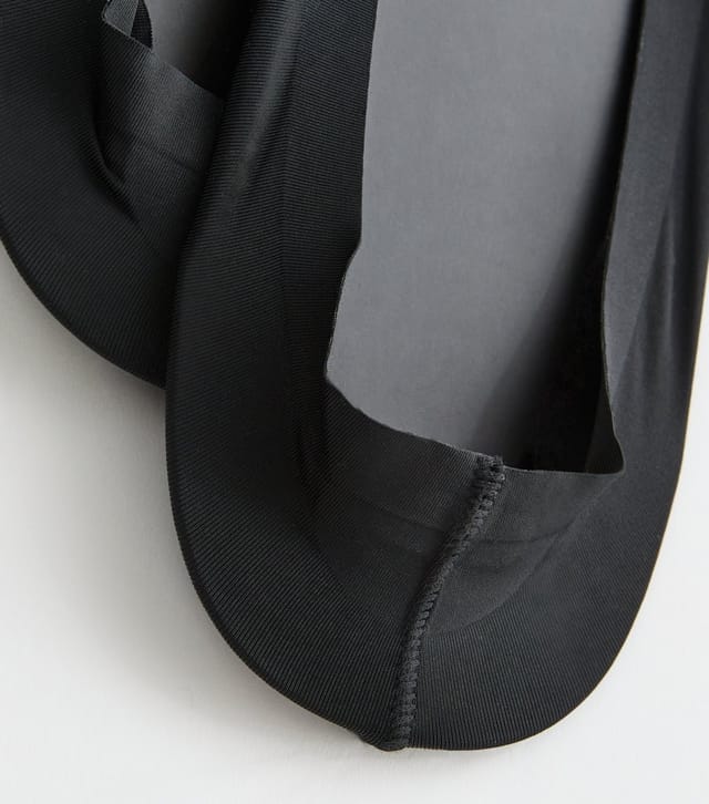 New Look Pack of 3 Black No Show Socks New Look - 2