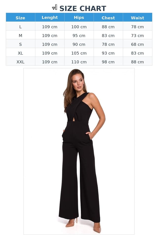 Love Lace Love Lace Women's Crosswise Striped Overalls for Events in Black - 3