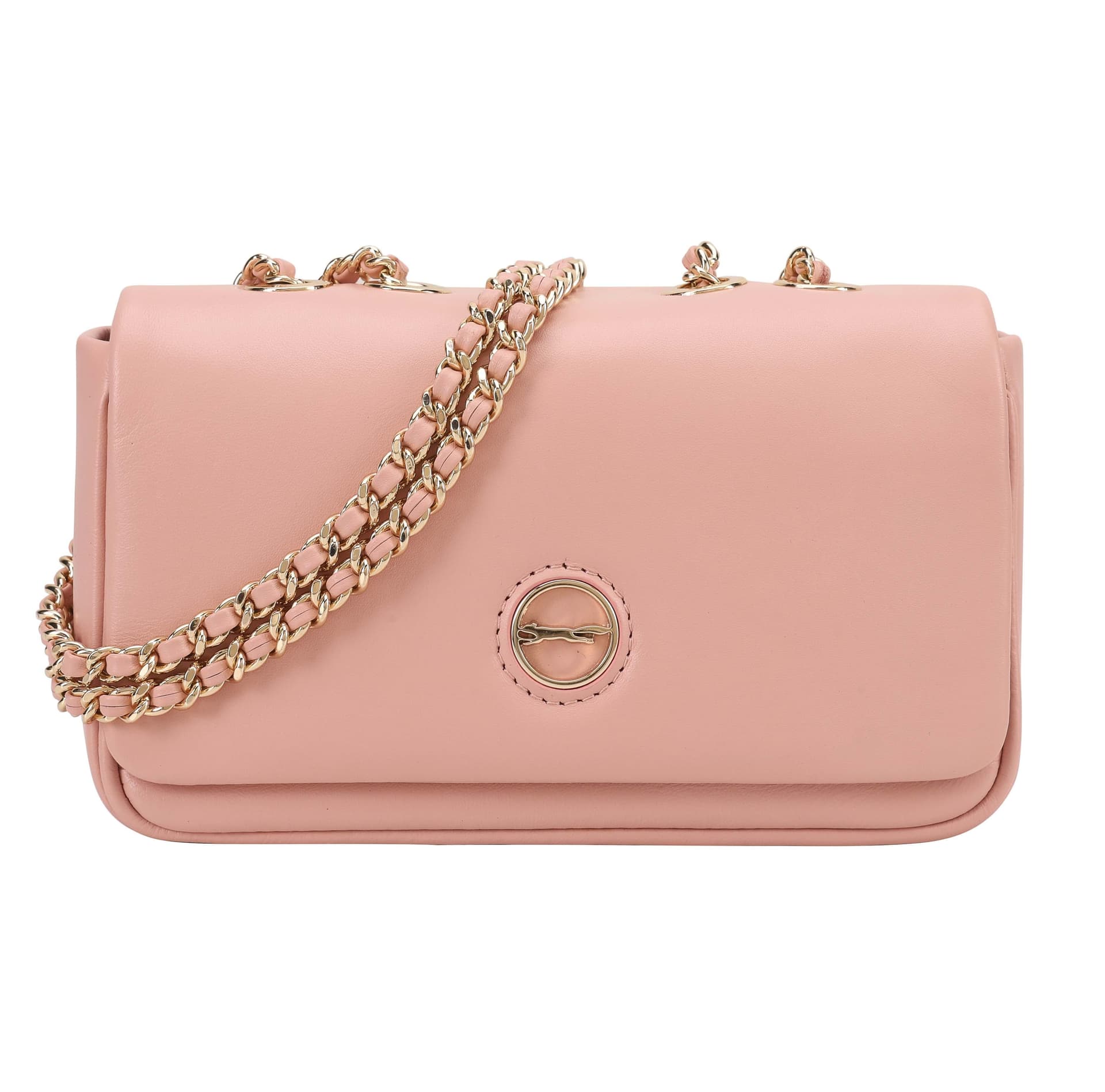 Paul Costelloe Paul Costelloe Women's Moxie Leather Cross Body Bag in Pink