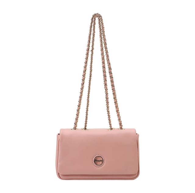 Paul Costelloe Paul Costelloe Women's Moxie Leather Cross Body Bag in Pink - 3