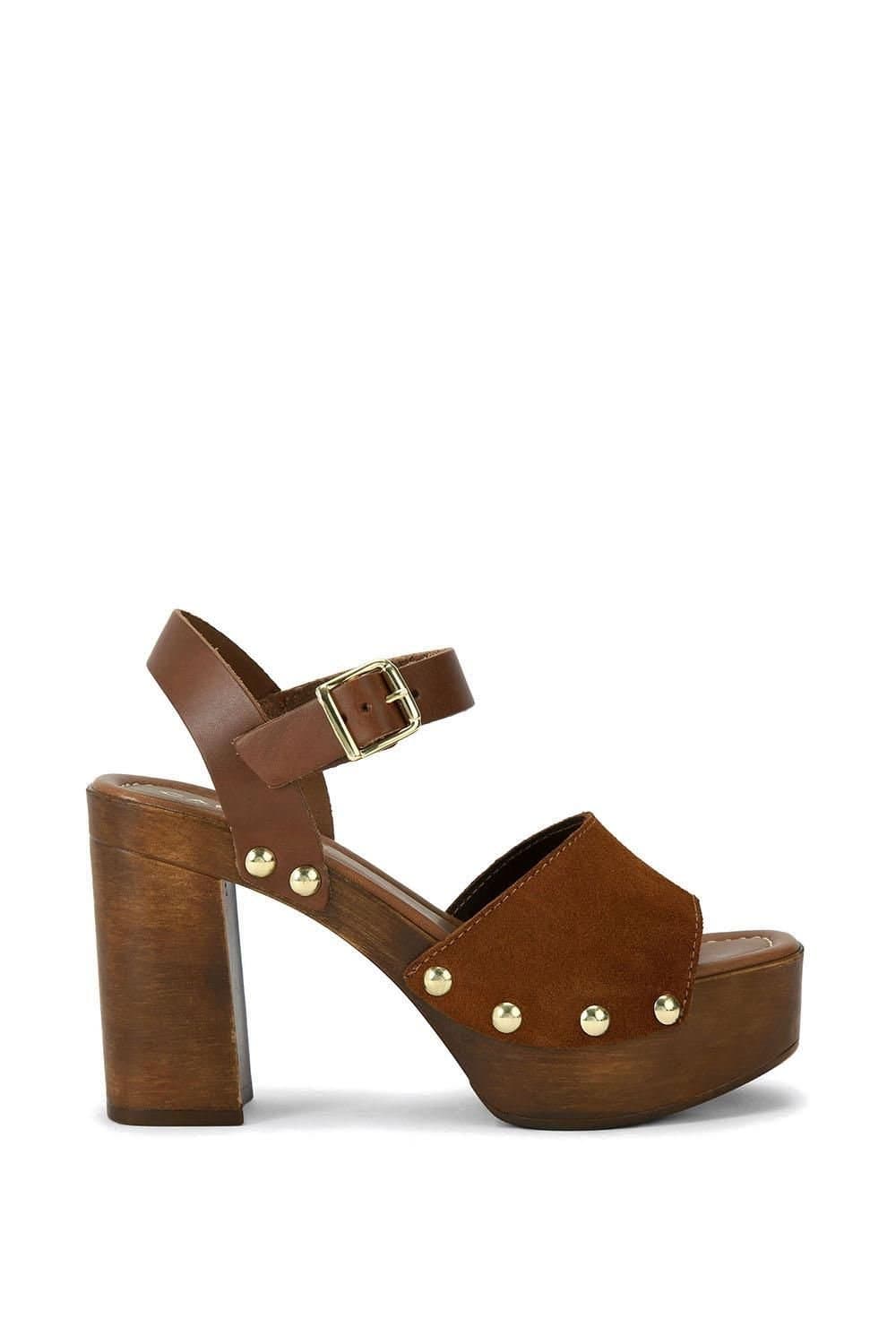Carvela Carvela Women's 'Festa Block' Suede Heels in Tan