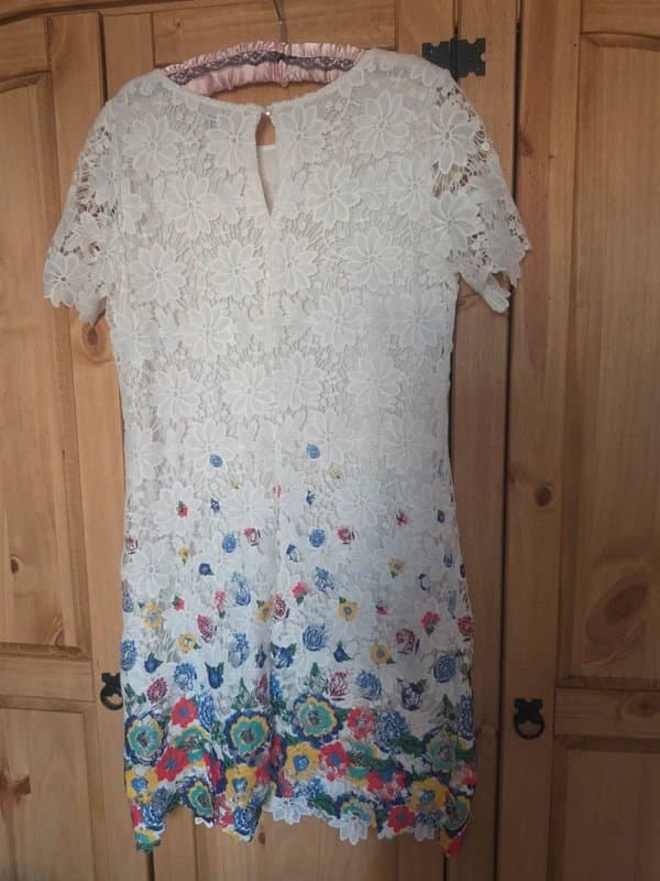 Papaya Crochet lace dress