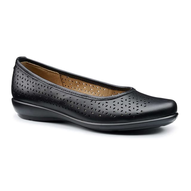 Hotter Hotter Women's 'Livvy II' Ballerinas in Black - 2