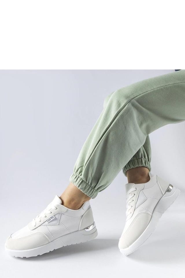 Love Lace Love Lace Women's Geraldino Sport Sneakers with Rubber Sole for Summer Comfort in White - 3