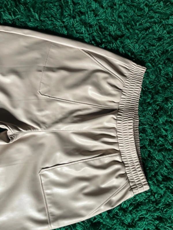 New Look New Look faux leather trousers size 14