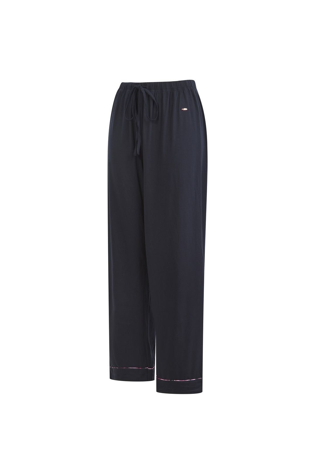 Ted Baker Ted Baker Women's Pandora Long Pyjama Set With Contrast Print Piping After Midnight in Navy - 4