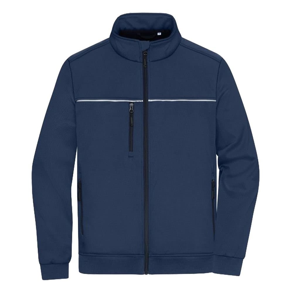 James and Nicholson James and Nicholson Men's Work Hybrid Jacket in Navy