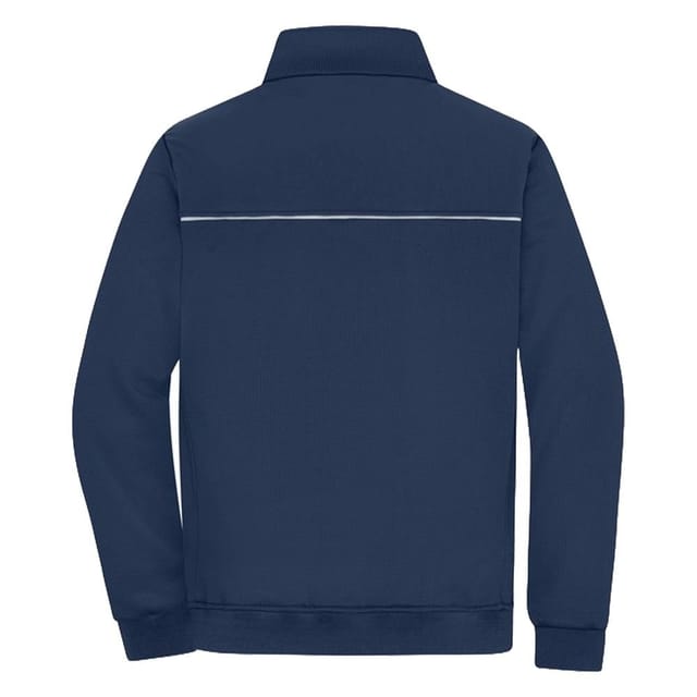 James and Nicholson James and Nicholson Men's Work Hybrid Jacket in Navy - 2