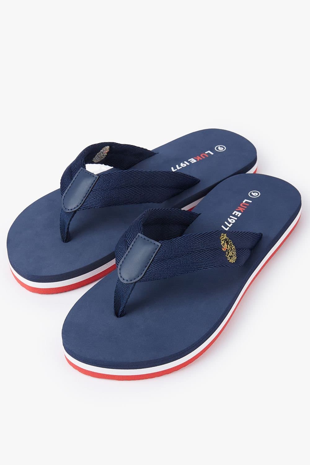 Luke 1977 Luke 1977 Men's Benn Canvas Flip Flop in Navy