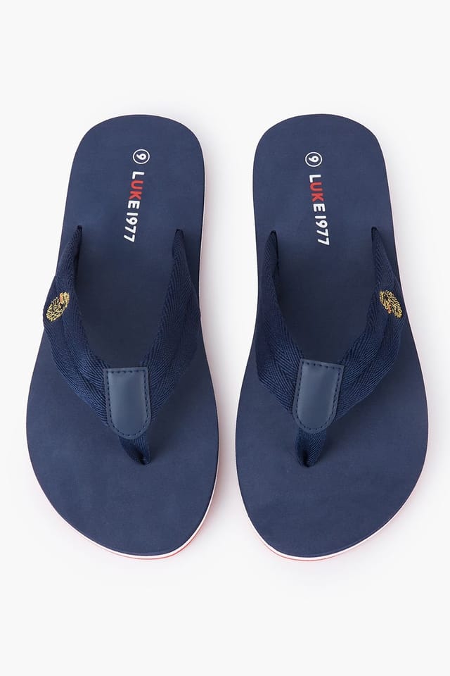 Luke 1977 Luke 1977 Men's Benn Canvas Flip Flop in Navy - 2