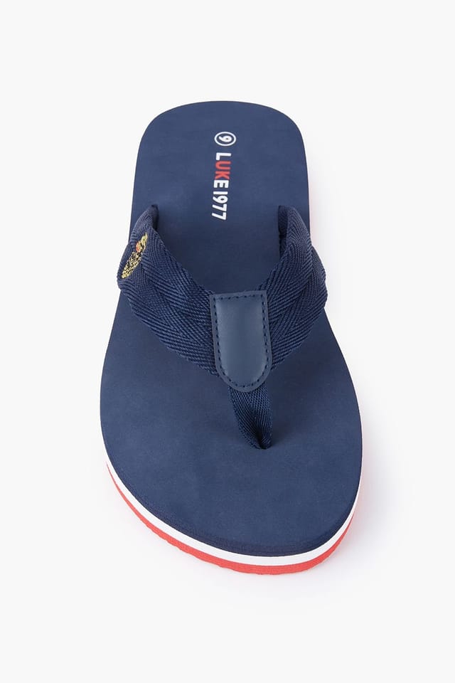 Luke 1977 Luke 1977 Men's Benn Canvas Flip Flop in Navy - 3