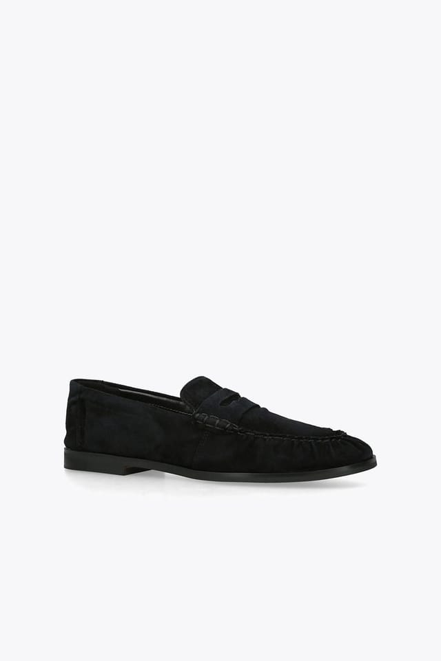 Steve Madden STEVE MADDEN Women's 'Muse Black Suede' Suede Flats - 2