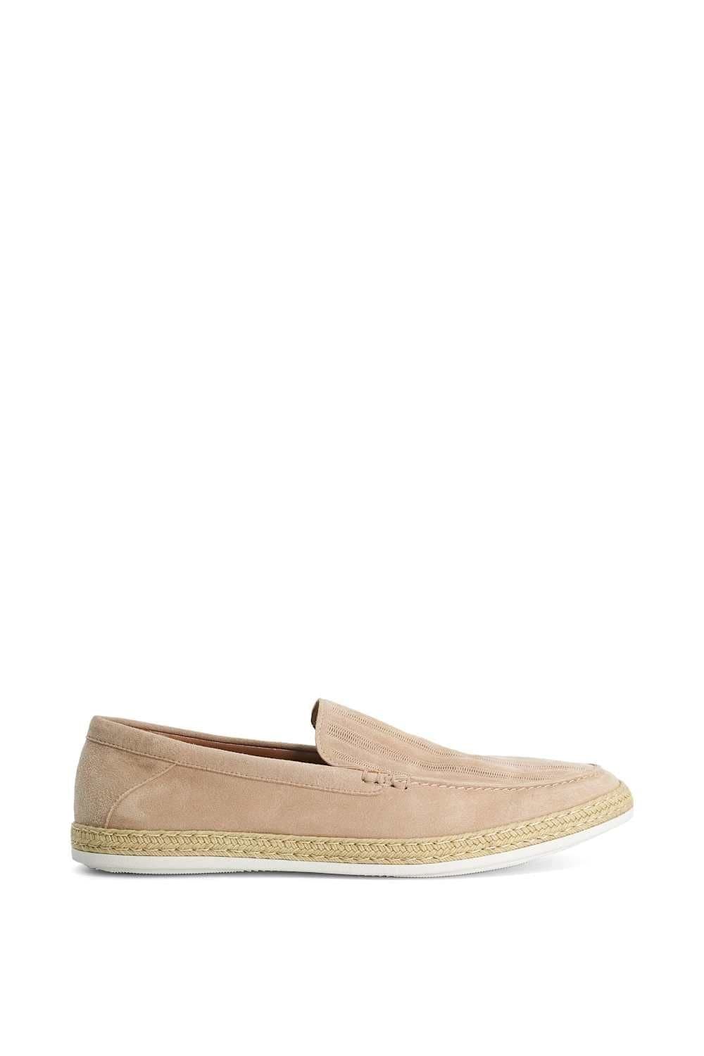 Dune London Dune London Men's 'Barnies' Suede Espadrilles in Natural