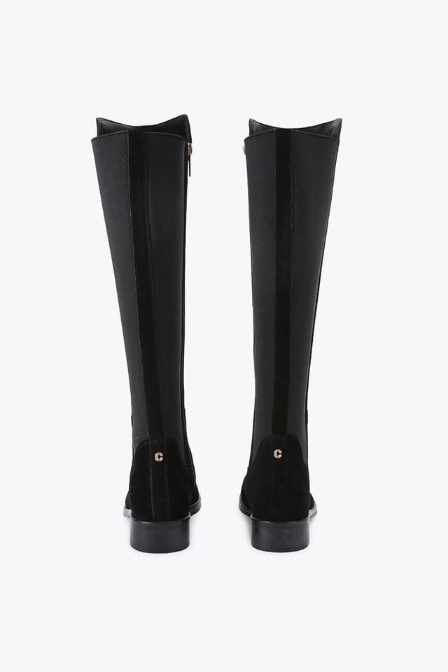 Carvela Carvela Women's 'Pienza 5050' Suede Boots in Black - 3