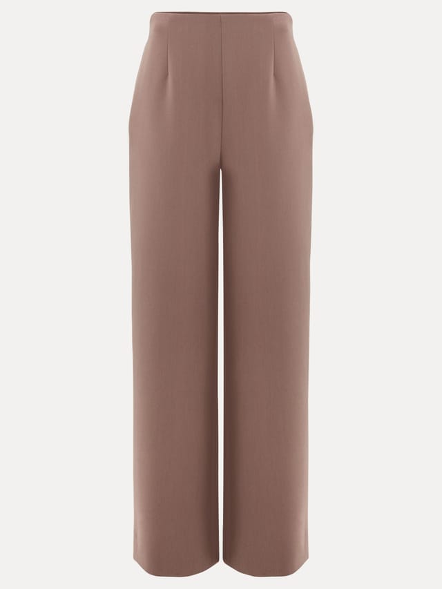 Phase Eight Phase Eight Women's Aubrie Full Length Trouser in Taupe - 2