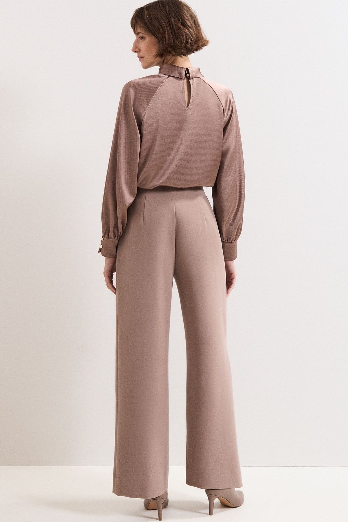 Phase Eight Phase Eight Women's Aubrie Full Length Trouser in Taupe - 4