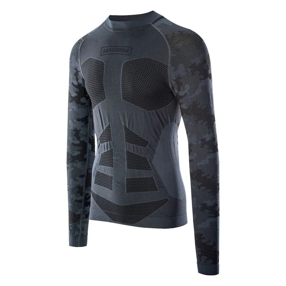 magnum Magnum Men's Camo Technical Thermal Bottoms in Dark Navy - 4