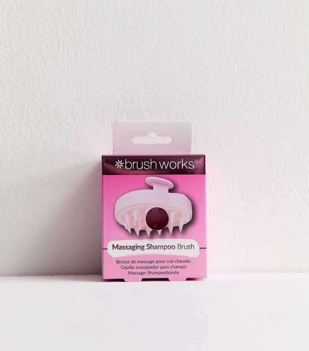 Brushworks Pink Shampoo Brush Brushworks New Look